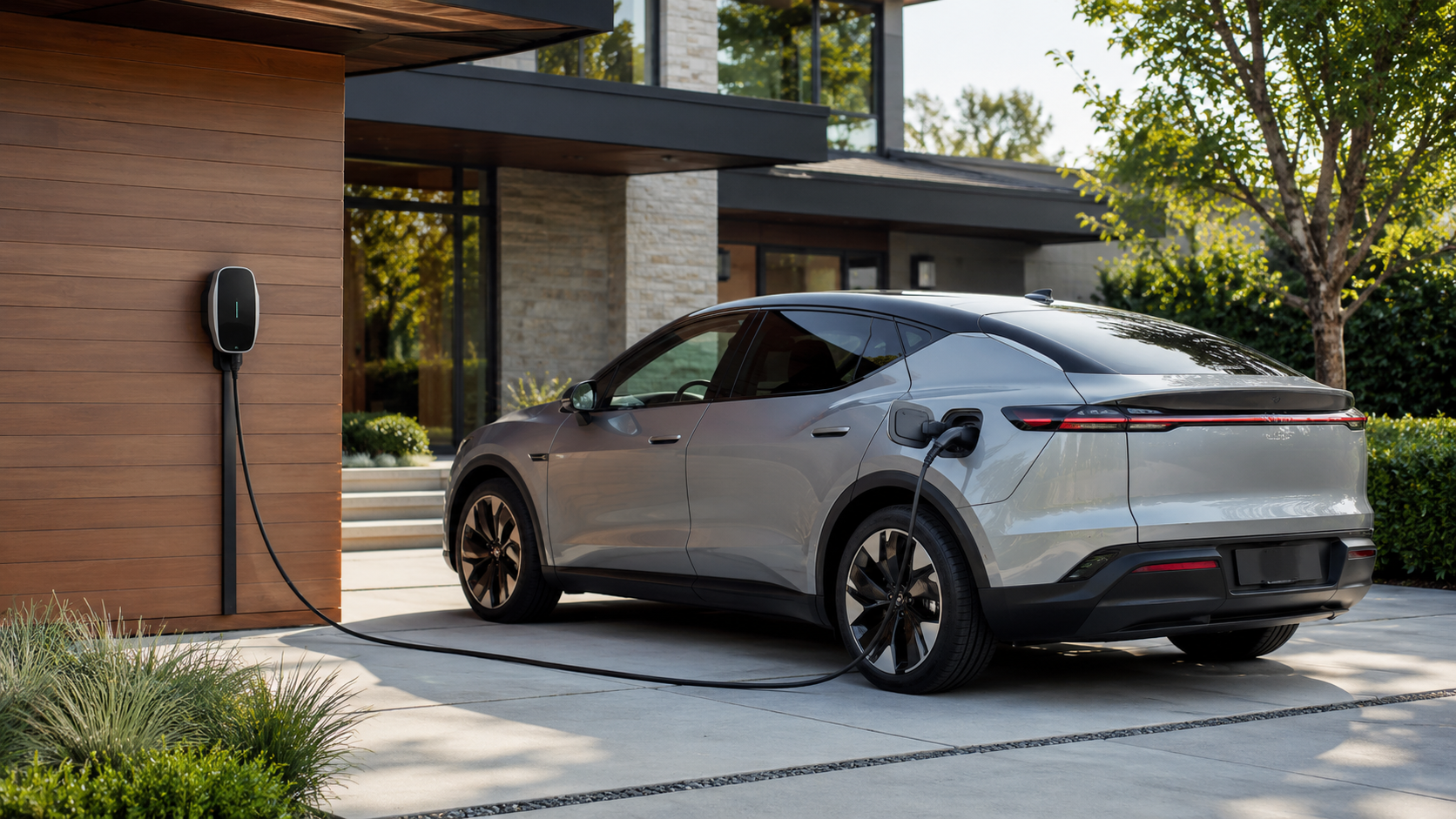 New energy vehicle wiring application