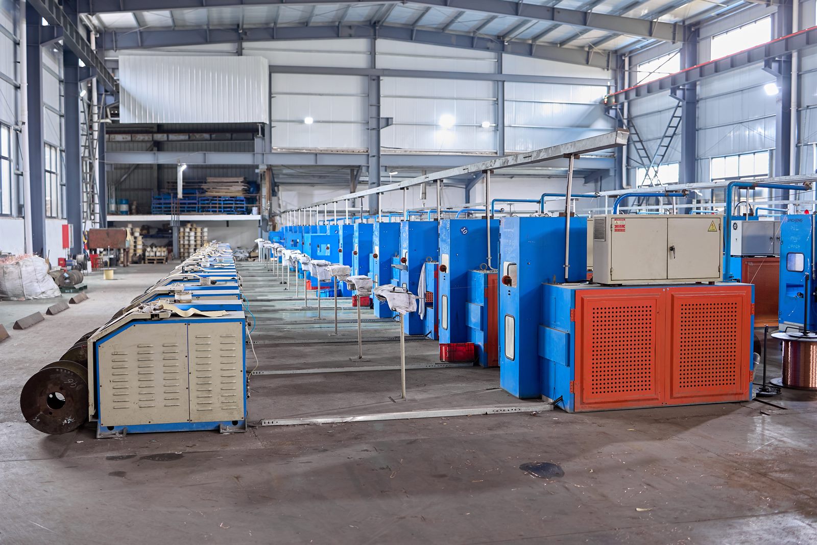 Composite conductor manufacturing support